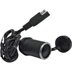 Battery Tender Female Cigarette Lighter Plug Adapter 5 Ft Cord 081-0069-8