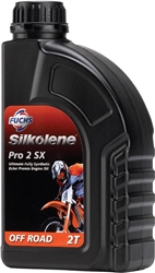Silkolene PRO 2 SX Full Synthetic 2-Stroke Off-Road Racing Engine Oil 2T FUCHS