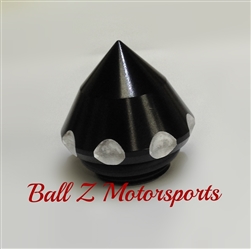 Suzuki Black/Silver Ball Cut Bullet Spike Oil Filler Cap