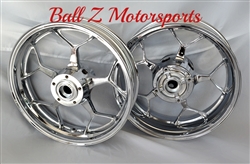 ZX-14R Chromed Stock/OEM Front & Rear Wheels (Out Right No Exchange)