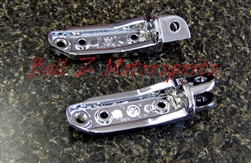 08-Up Hayabusa Chrome Front Foot Pegs