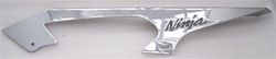 Custom Chrome Steel Chain Guard (w/Ninja Logo)