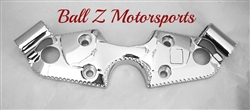08-Up Hayabusa Ball Cut Chromed Stock/OEM Top Clamp Cover