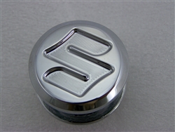 Hayabusa GSXR Exhaust Mount Cap/Peg Plug with "S" Logo