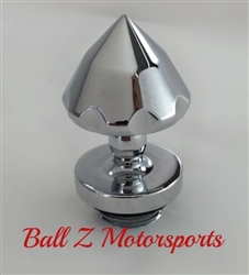 Suzuki Chrome Ball Cut HUGE Bullet Spike Oil Filler Cap