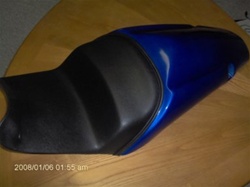 Custom Shaped/Covered ZX14R Drag Racing Seat