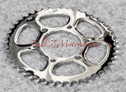 Chrome Steel 43 th tooth Rear Sprocket for RC Component Wheels