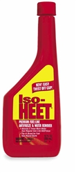 ISO-Heet Premium Water Remover And Fuel System Antifreeze - 12 Fl.oz