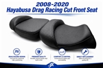 Custom Ball Z Motorsports Hayabusa Front (Drag Racing) And Rear Passenger Seat