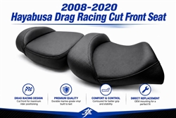 Custom Ball Z Motorsports Hayabusa Front (Drag Racing) And Rear Passenger Seat