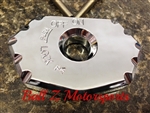 Chrome Engraved Ignition Switch Cover w/Ball Cut Edges