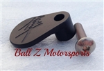 Solid Black Engraved Front Sprocket Speed Sensor Switch Cover