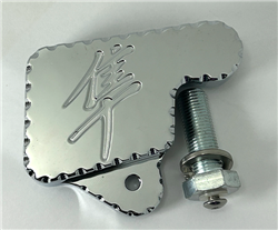 Hayabusa Chrome Engraved Kickstand Switch Bolt Cover