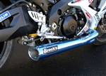 Brock's Performance Tiwinder Blue Race Baffle Suzuki GSX-R1000 (07-08) Exhaust System