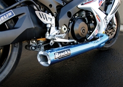 Brock's Performance Tiwinder Blue Street Baffle Suzuki GSX-R1000 (07-08) Exhaust System