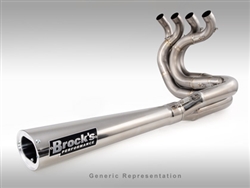 Brock's Performance Tiwinder Polished Race Baffle Suzuki GSX-R1000 (05-06) Exhaust System