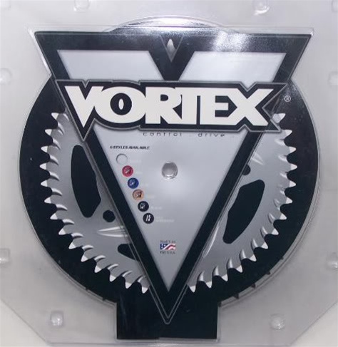 Vortex 527-43 Silver 43-Tooth 530-Pitch Rear Sprocket 