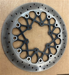 08-25 SUZUKI GSXR 600 750 4.9mm+ Black Single Stock OEM Front Brake Disc Rotor