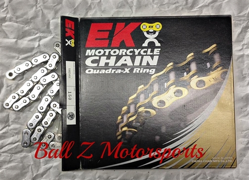 2001 Hayabusa Chrome EK ZVX3 150 link-530 Chain for use with Swingarm Extensions