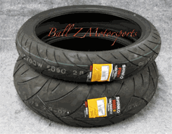 Shinko Advance R005 120/70/17 Front Tire & 190/50/17 Rear Tire