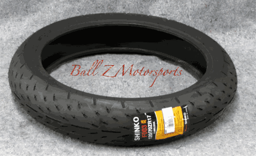 Shinko 003A Hook Up Drag Radial 200/50/17 Rear & Stealth 120/70/17 Front  Tires
