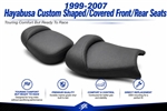 1999-2007 Hayabusa Ball Z Motorsports Custom Show And Go Front And Rear Passenger Seats