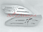 Hayabusa Chrome 3d "H" Logo Side Tank Pads