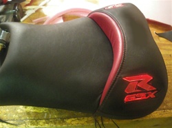 "New Image" Custom GSXR 600/750/1000 Red Loglow Front Seat