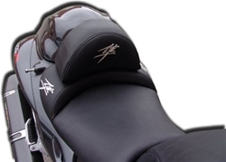 "New Image" Custom Hayabusa Front Seat w/Chrome Embroidering & Zippered Removable Hump Pad
