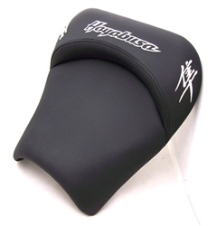 "New Image" Hayabusa Custom Shaped & Embroidered Front Seat w/Chrome Embroidering