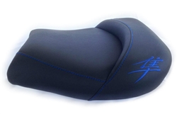 Custom Shaped Hayabusa Front Seat w/Blue Embroideringg