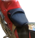 Custom Shaped Hayabusa Front Seat w/Red Embroideringg