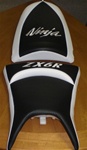 "New Image" Custom ZX-6R Front & Rear Black/White Seats