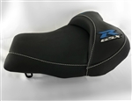 "New Image" Silver/Blue/Black GSXR 600/750/1000 Custom Shaped & Covered Front Seat