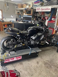 Dayton Dyno Motorcycle Dynamometer Complete Set Up